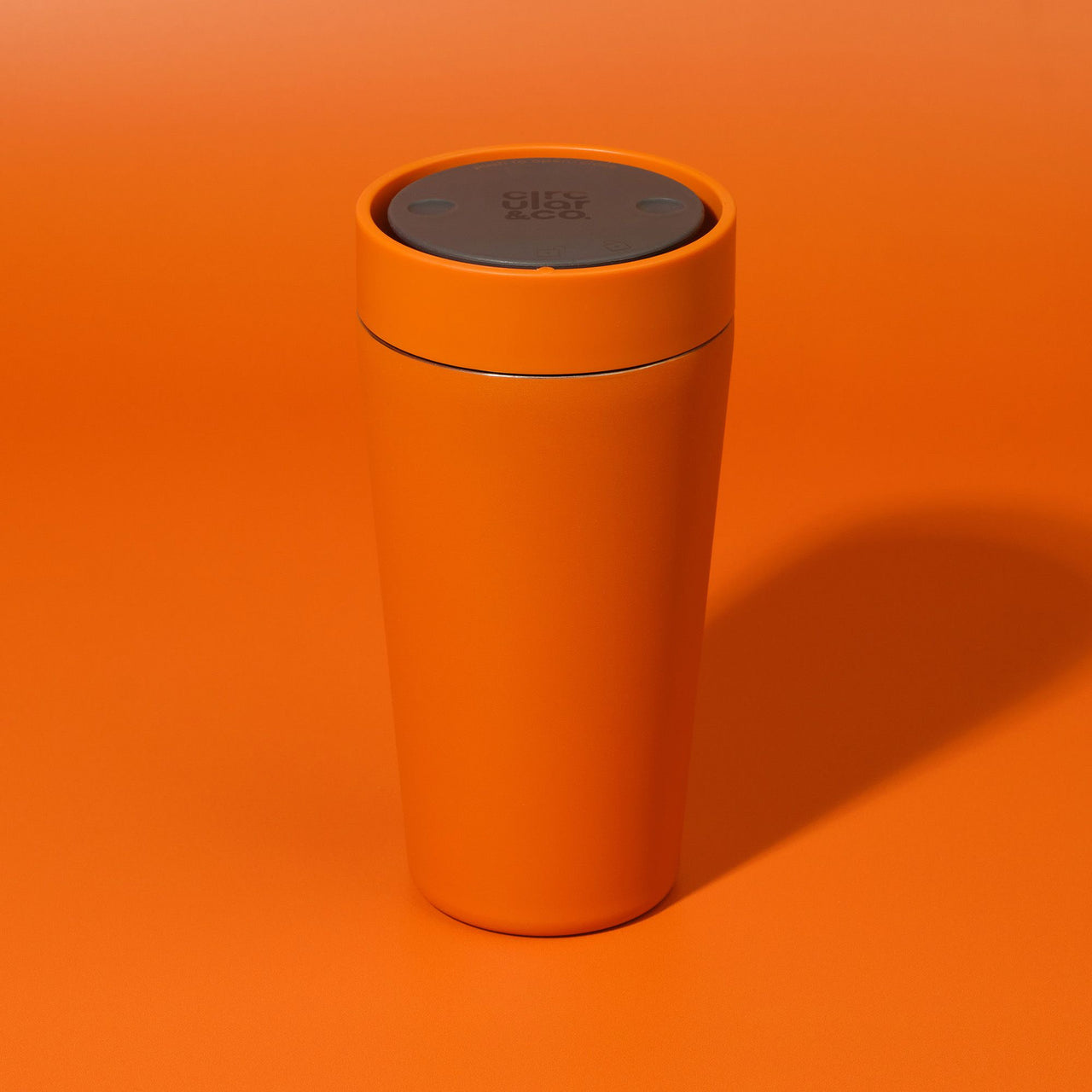 SSC-12OZ-C-SU-ORANGE - Recycled Steel Cup Orange