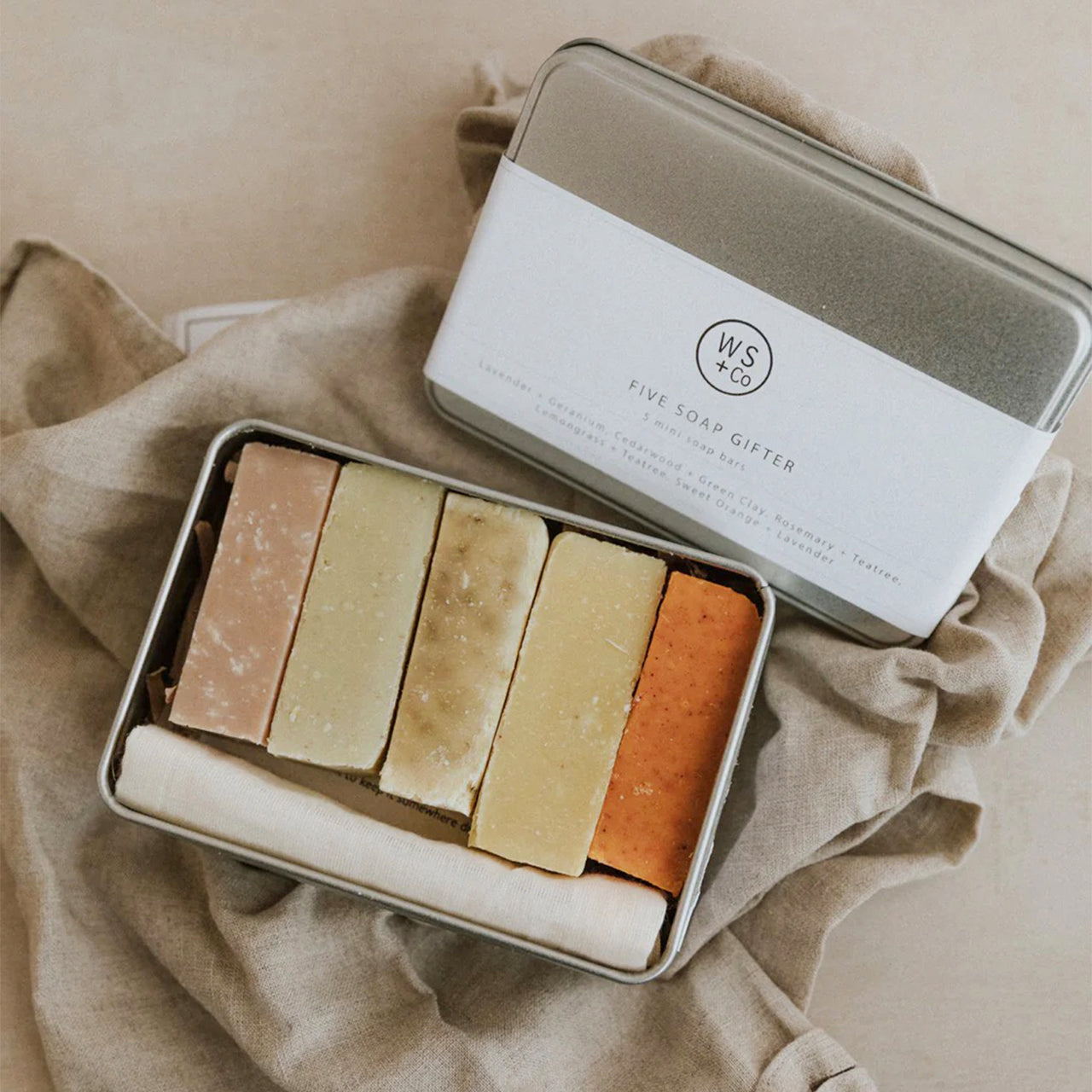 Soap-5Soap200 - Five Soap Gift Set-Wild Sage & Co