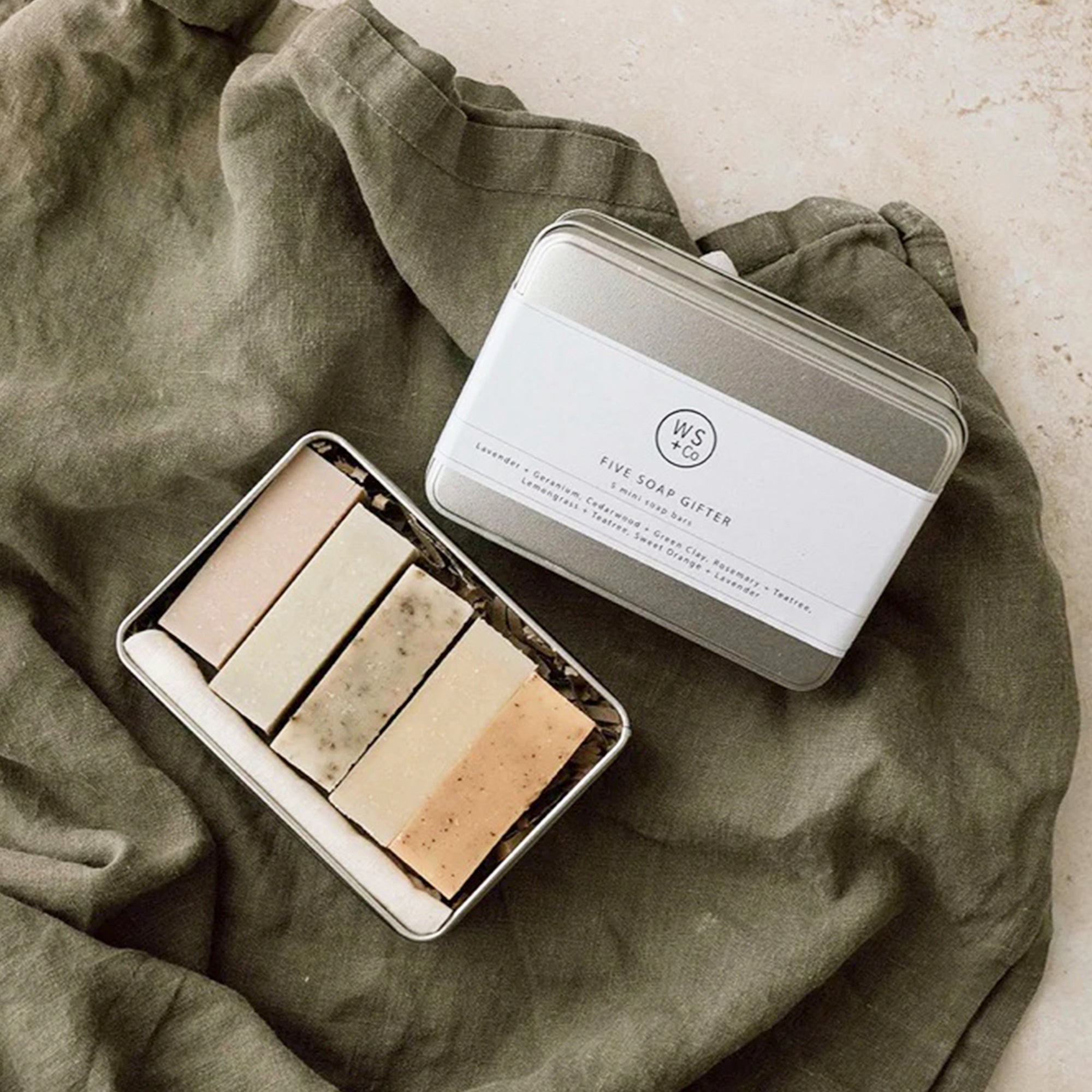 Soap-5Soap200 - Five Soap Gift Set-Wild Sage & Co