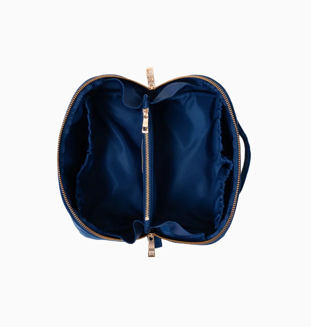 Makeup Bag-89965 - Orange Blossom Open Flat Makeup Bag-Elizabeth Scarlett
