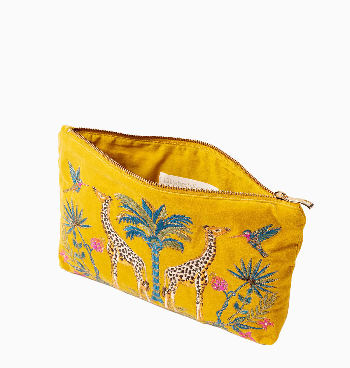 Pouch-97557 - Wild Giraffe Palm Everyday Pouch-Elizabeth Scarlett