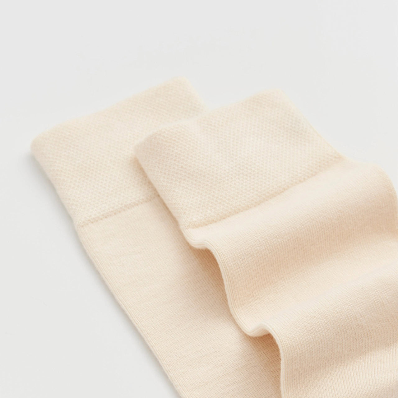 Socks-BAMCREAML25 - Clotted Cream Large Bamboo Socks-Pairs Socks