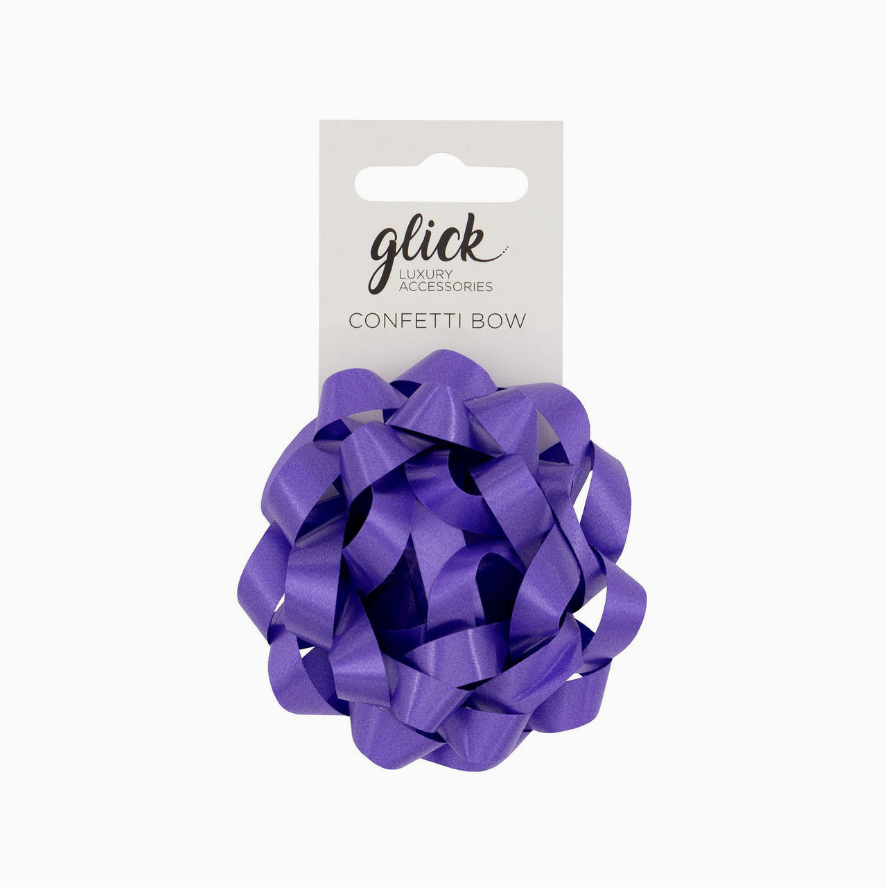 Bow-BF02G - Violet Confetti Bow-Glick