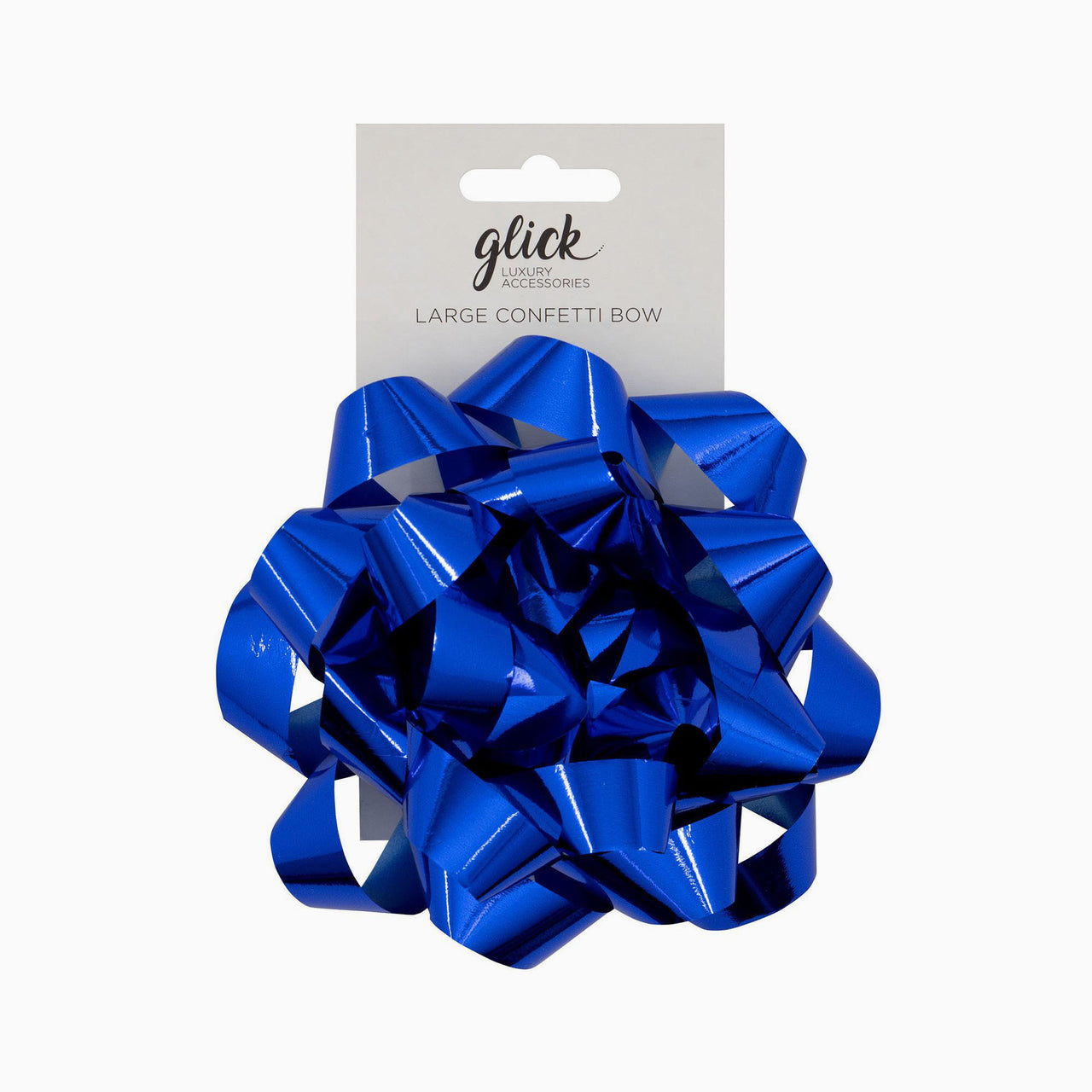 Bow-BG26 - Indigo Large Confetti Bow-Glick
