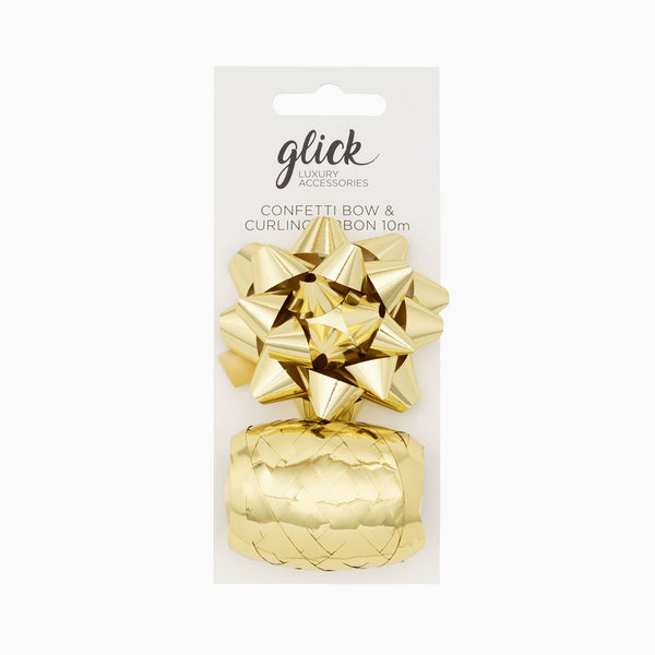 Metallic Gold Bow & Ribbon Multipack - Whistlefish