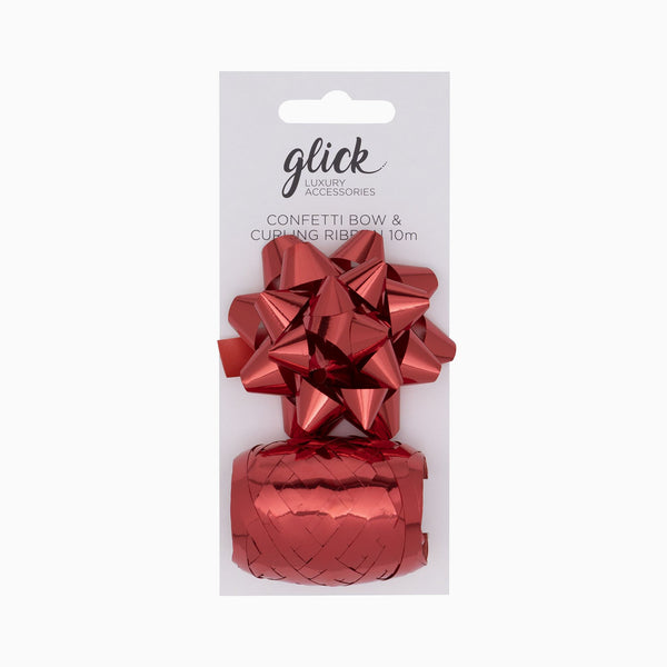 Metallic Red Bow & Ribbon Multipack - Whistlefish
