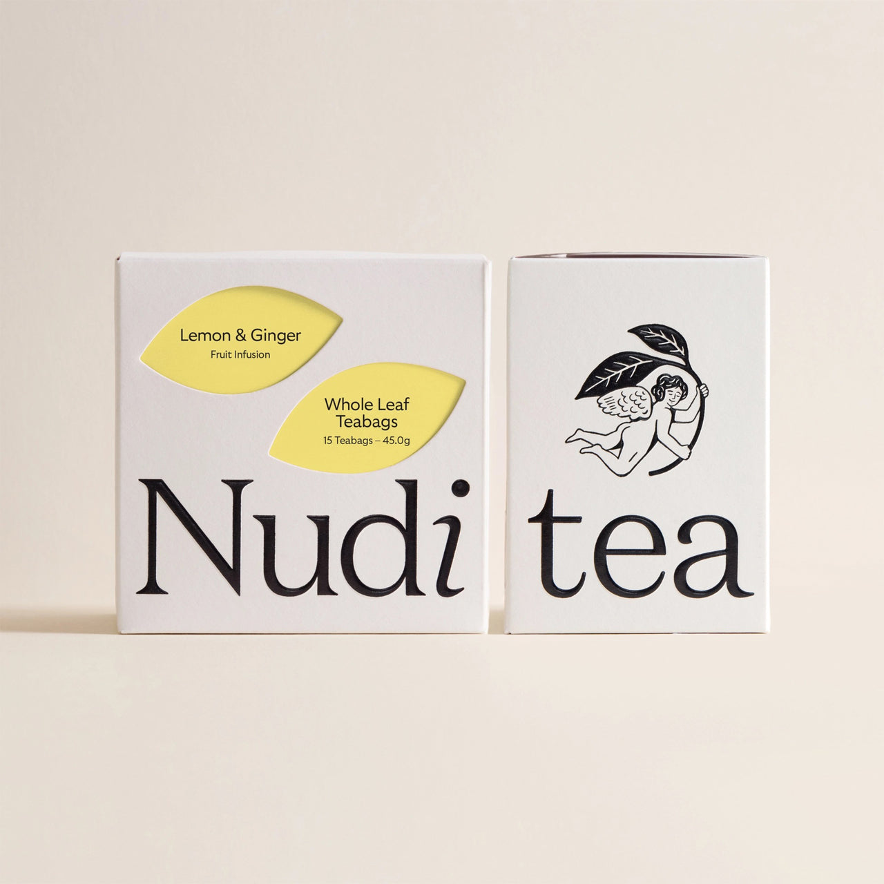Teabags-BLNT12SP3 - Lemon & Ginger x 15 Teabags-Nuditea
