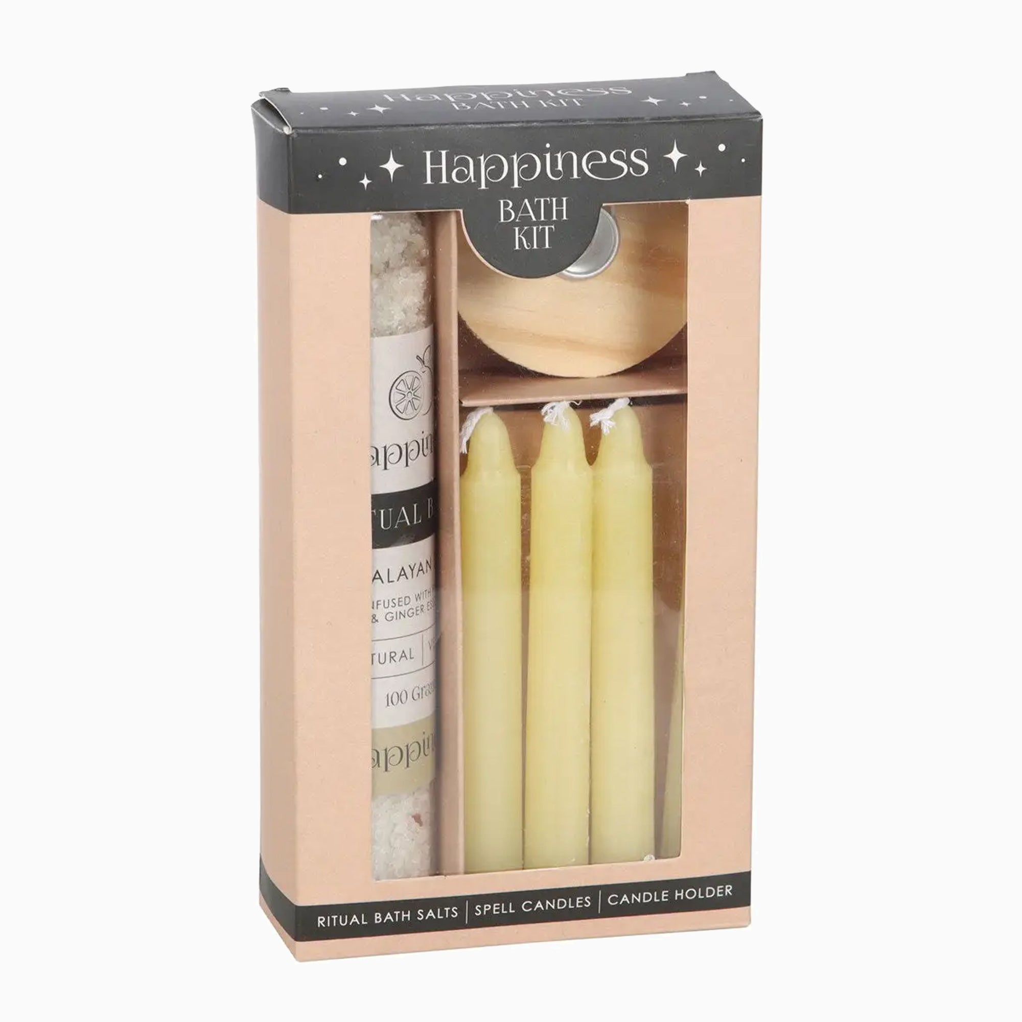 Bath Kit-HM_49923 - Happiness Herbal Ritual Bath Kit-Something Different Wholesale