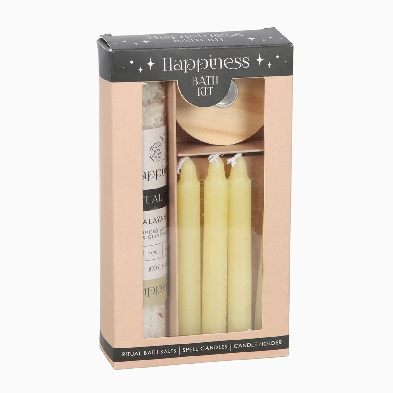Bath Kit-HM_49923 - Happiness Herbal Ritual Bath Kit-Something Different Wholesale
