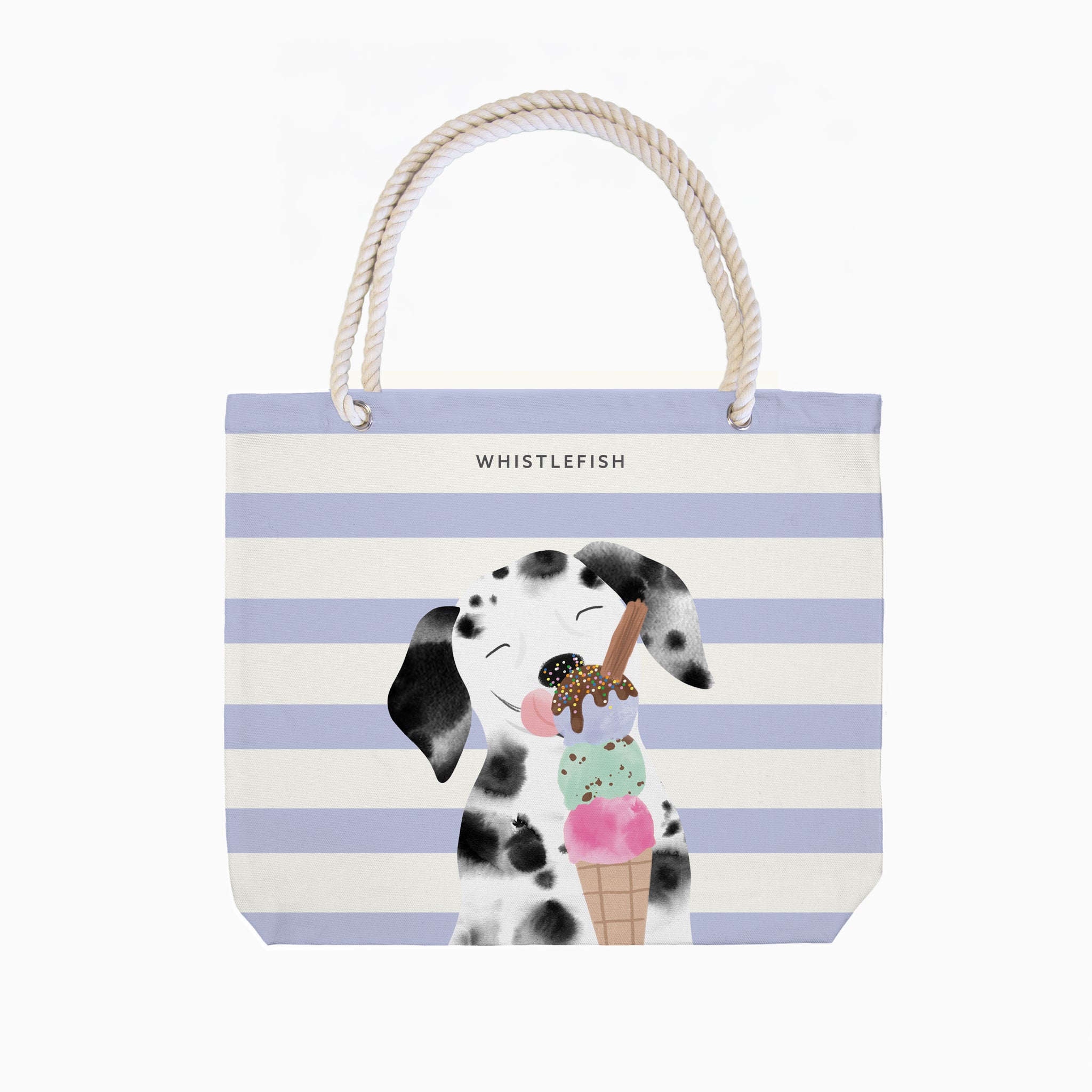 Beach Bag-WTB73 - Scoops & Smiles Beach Bag-Whistlefish