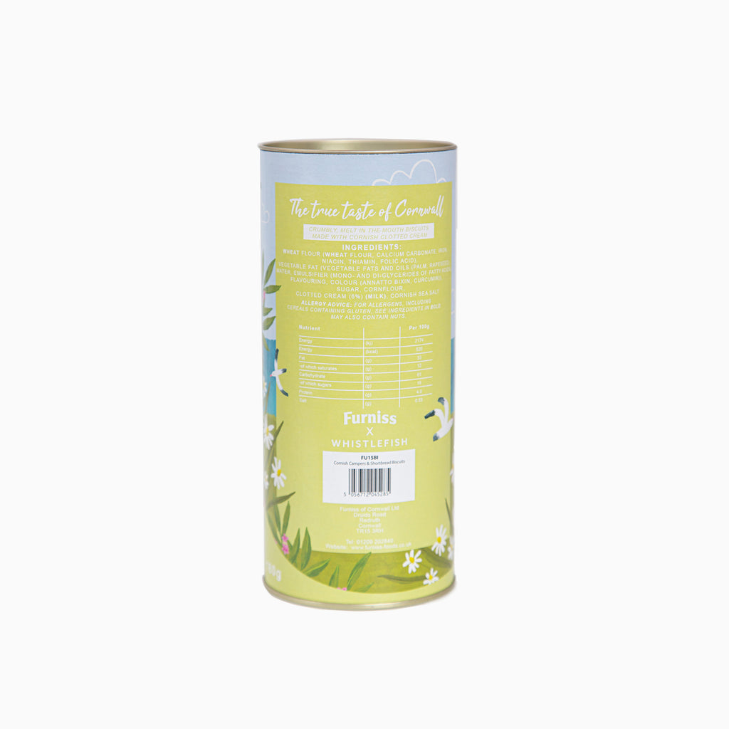 Biscuits-FU15BIS - Cornish Campers & Shortbread Biscuits-Whistlefish