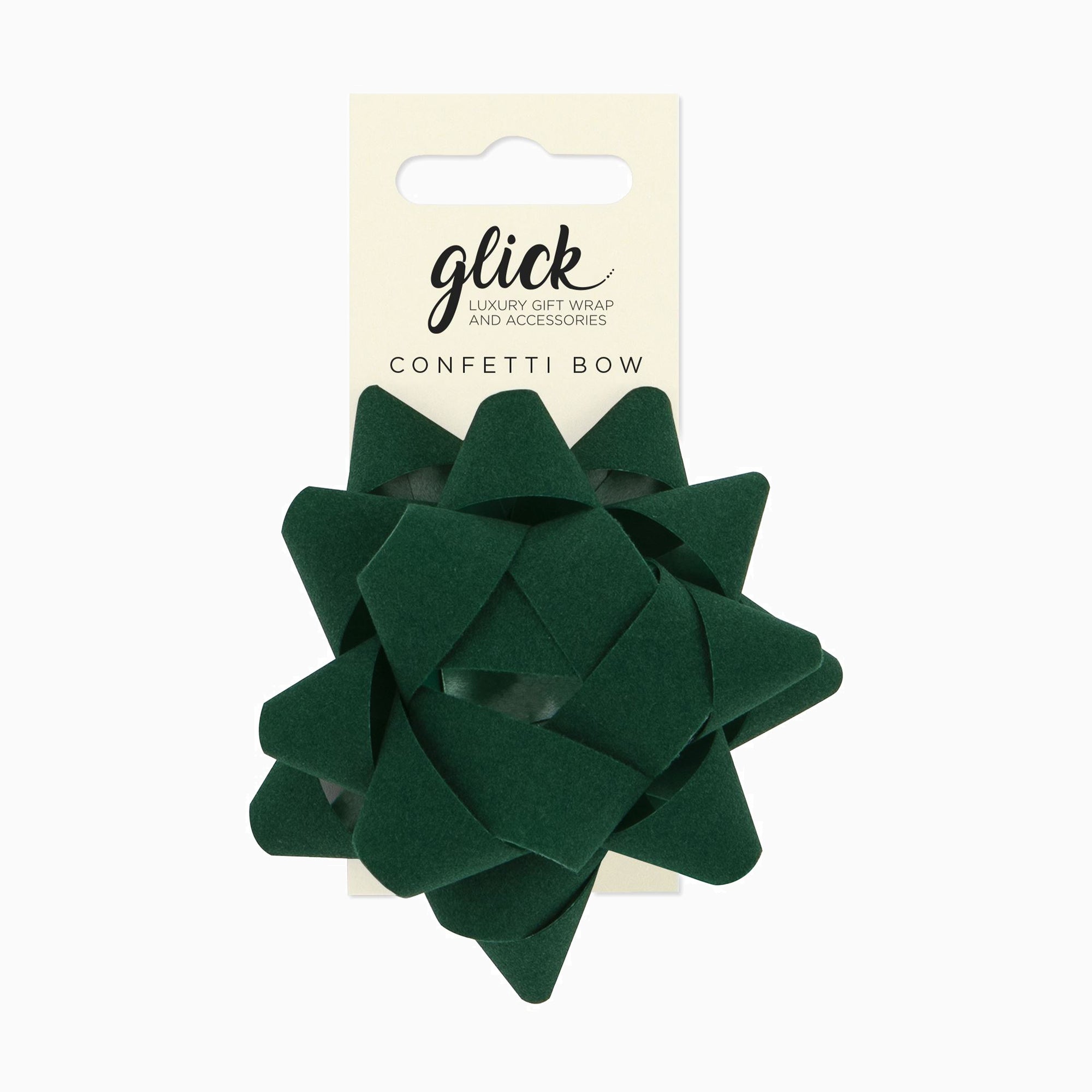 Bow-BV17 - Velvet Green Gift Bow-Glick