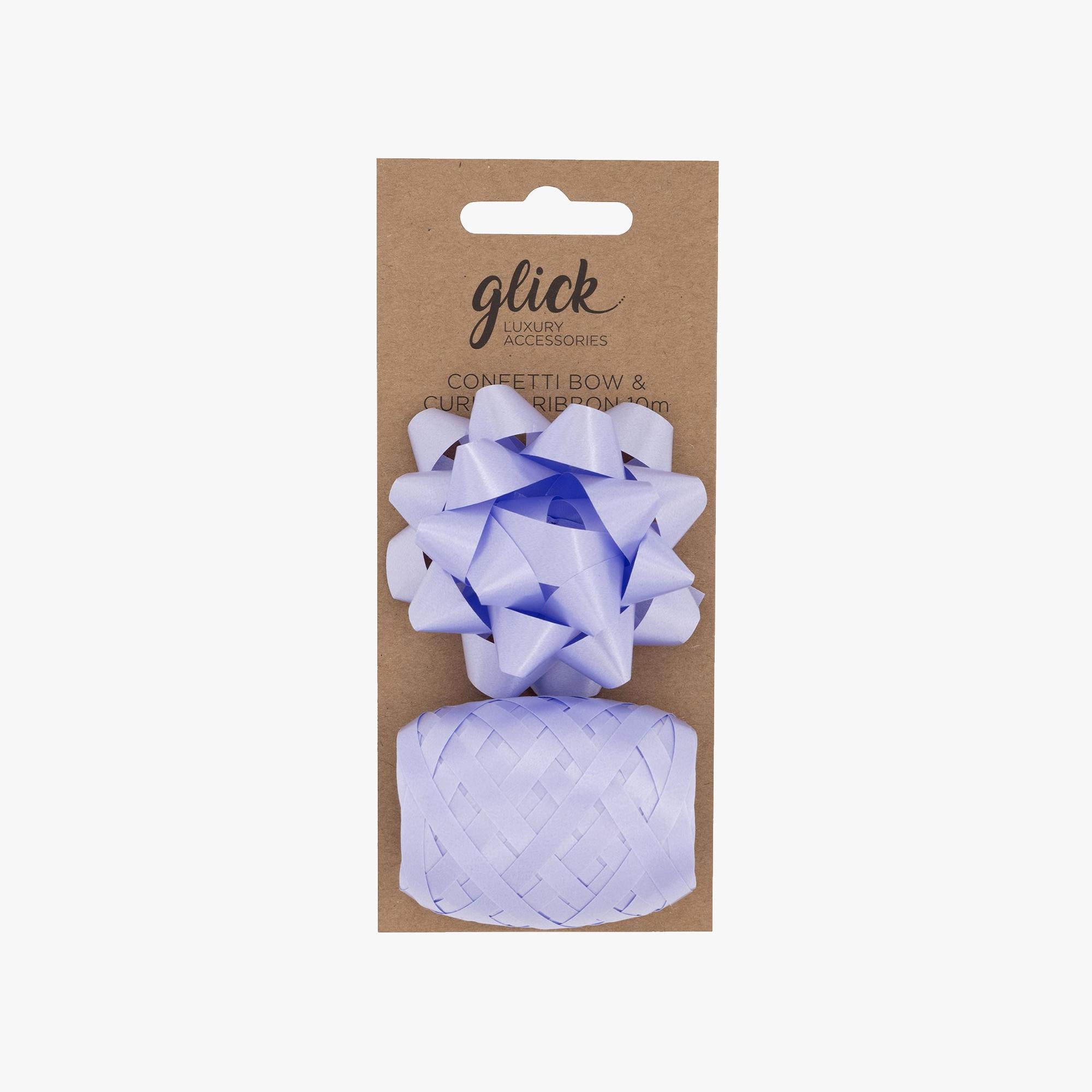 Bow & Ribbon-BK01 - Lilac Bow & Ribbon Multipack-Glick