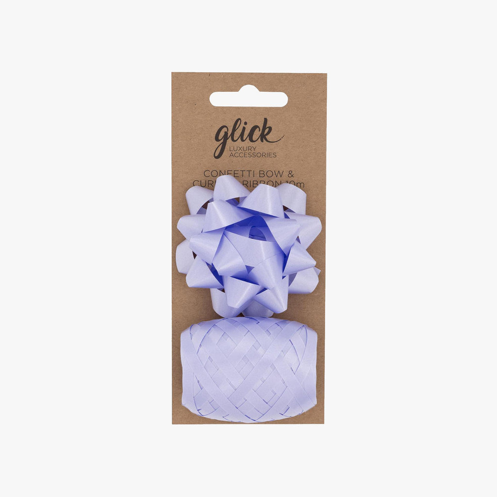 Bow & Ribbon-BK01 - Lilac Bow & Ribbon Multipack-Glick