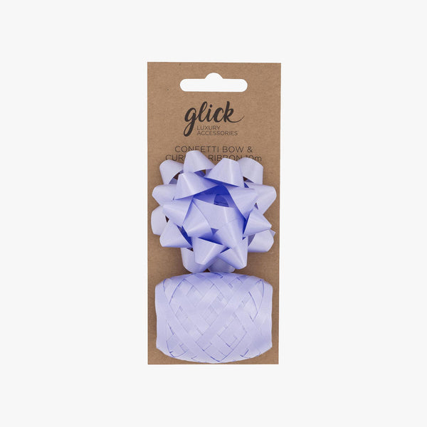 Bow & Ribbon-BK01 - Lilac Bow & Ribbon Multipack-Glick