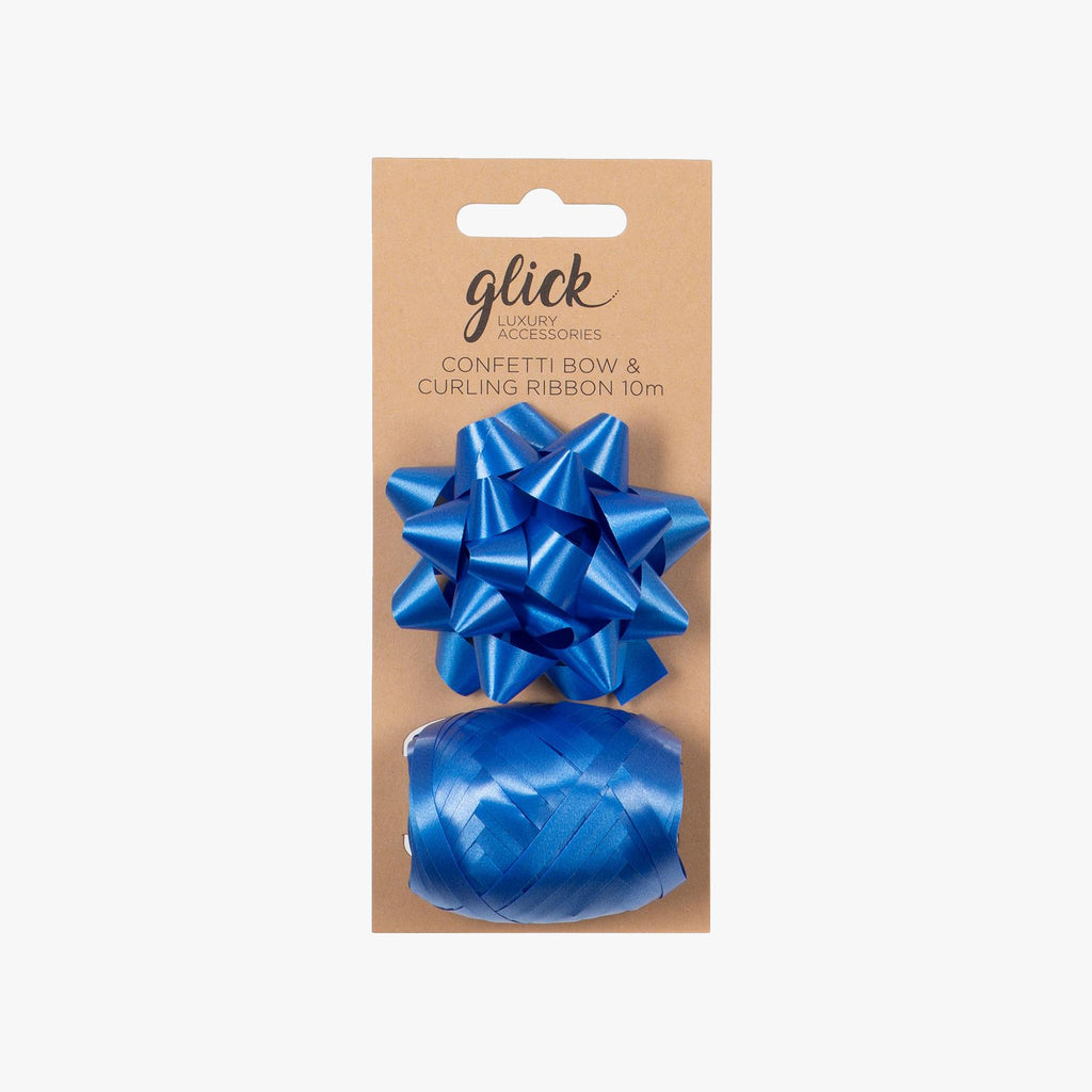 Bow & Ribbon-BK26 - Indigo Blue Bow & Ribbon Multipack-Glick