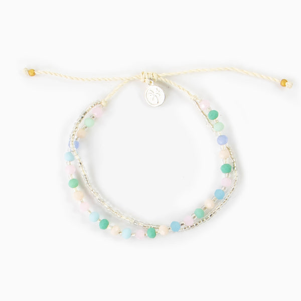 Bracelet-PAL-142 - Kanawa Beach Tones Beaded Bracelet-Pineapple Island