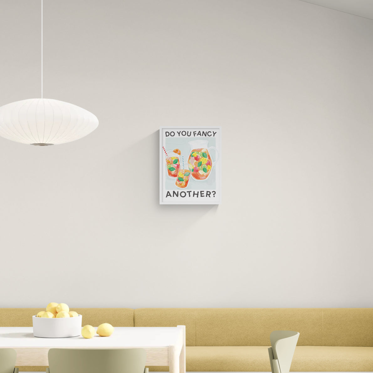 WF1313F - Summer Punch Framed Print