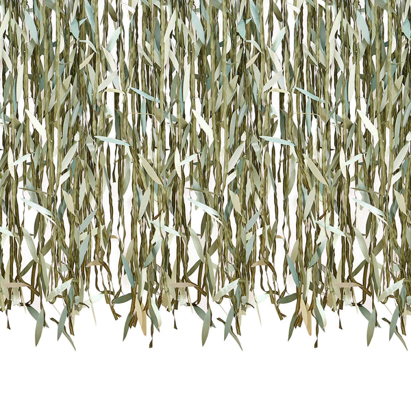 Bunting-BAB-131 - Botanical Leaf Ribbon Backdrop-Whistlefish