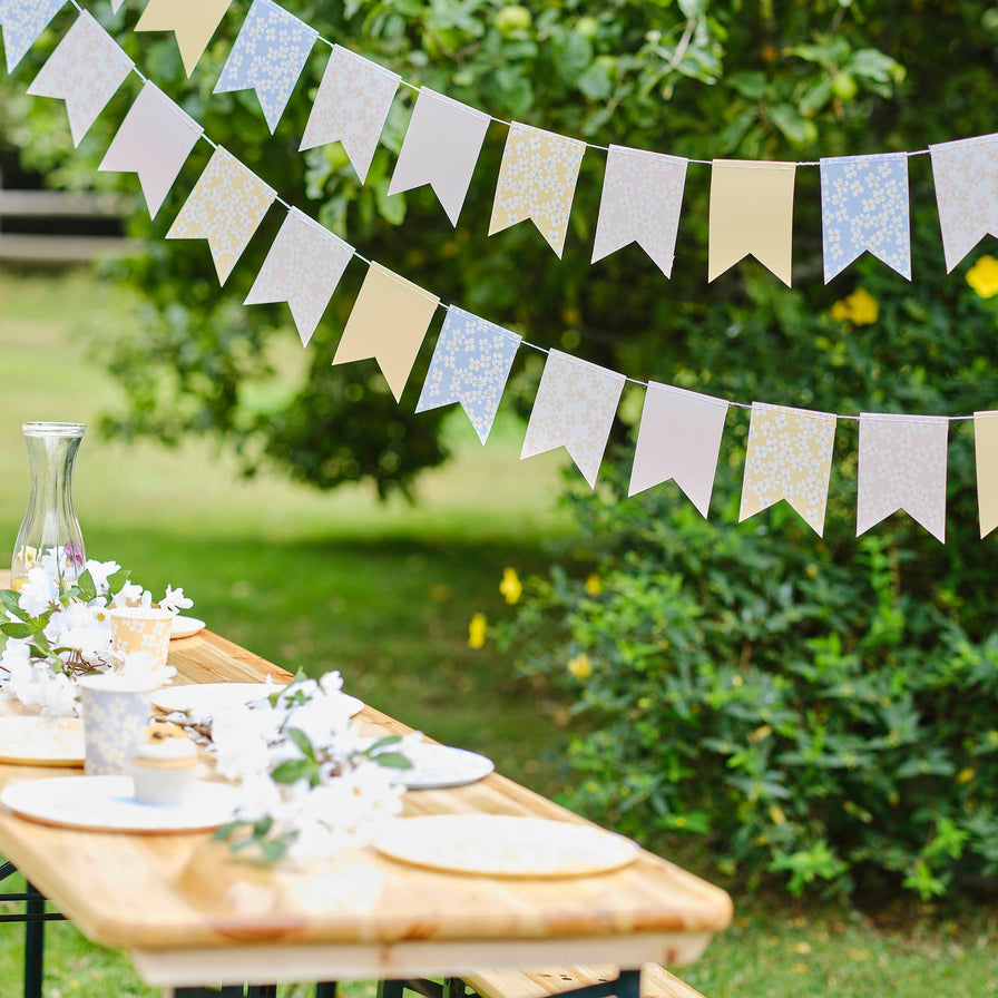 Bunting-SP-613 - Floral Flag Party Bunting-Whistlefish