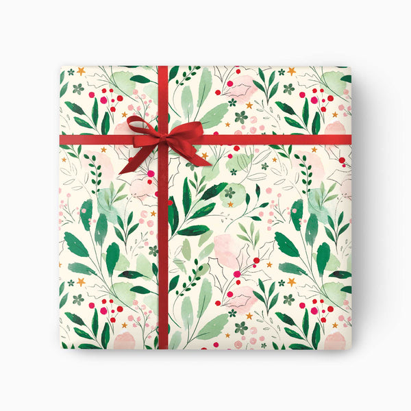 CWP002 - Enchanted Foliage Christmas Wrapping Pape