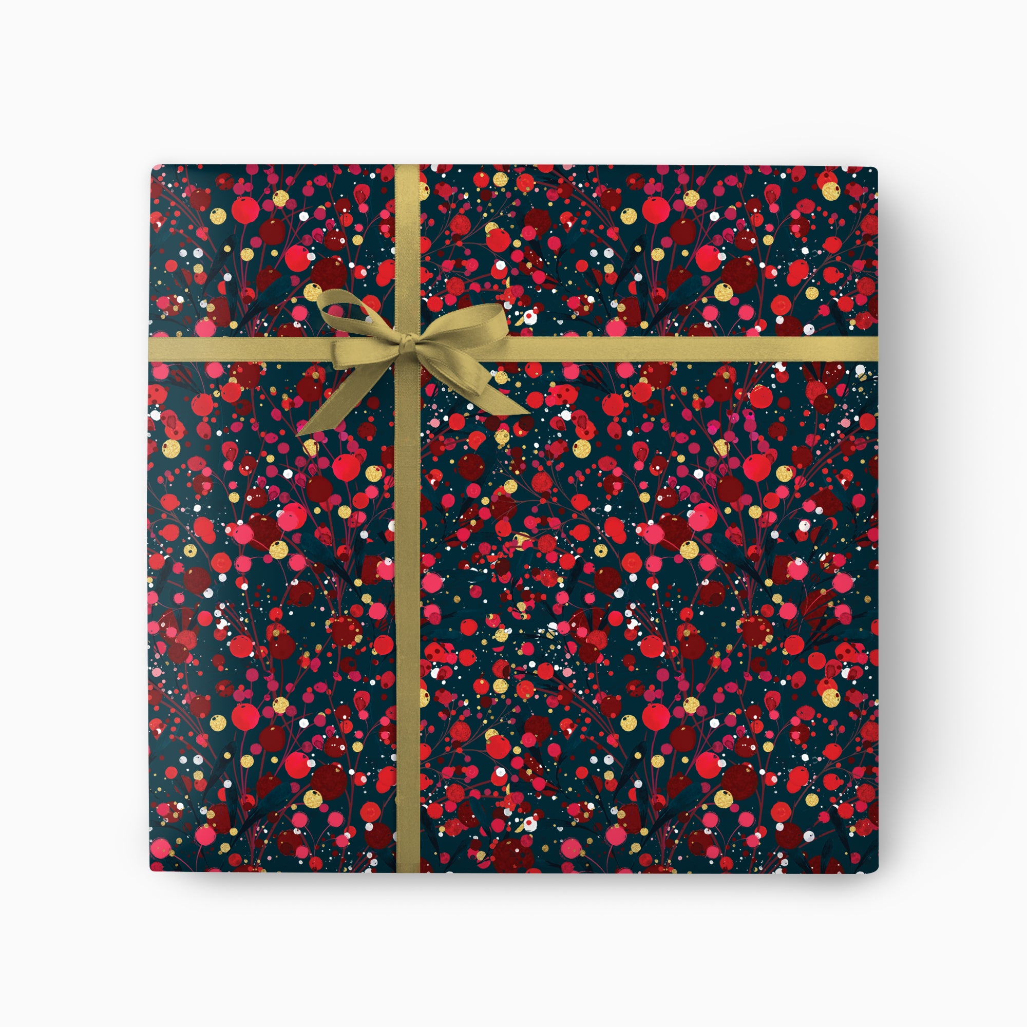 CWP008 - Bursting Berry Christmas Wrapping Paper