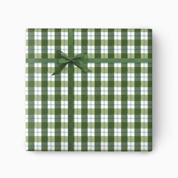 CWP020 - Scandi Check Christmas Wrapping Paper