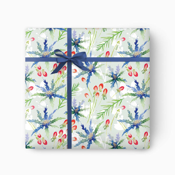 CWP024 - Thistle Christmas Wrapping Paper