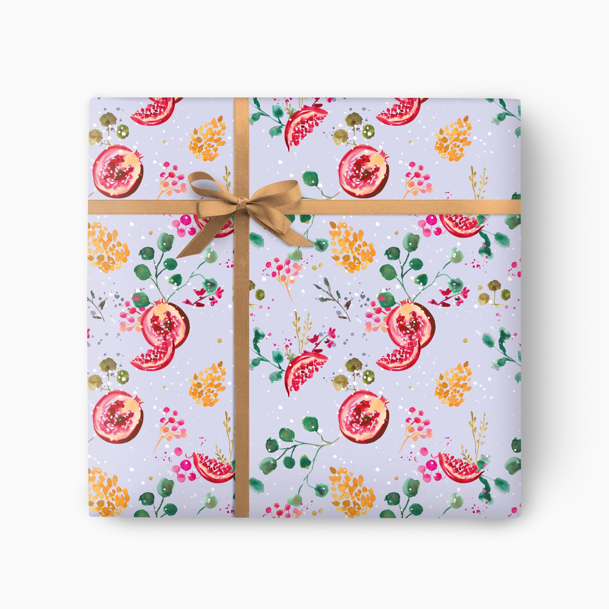 CWP050 - Pomegranate Christmas Wrapping Paper