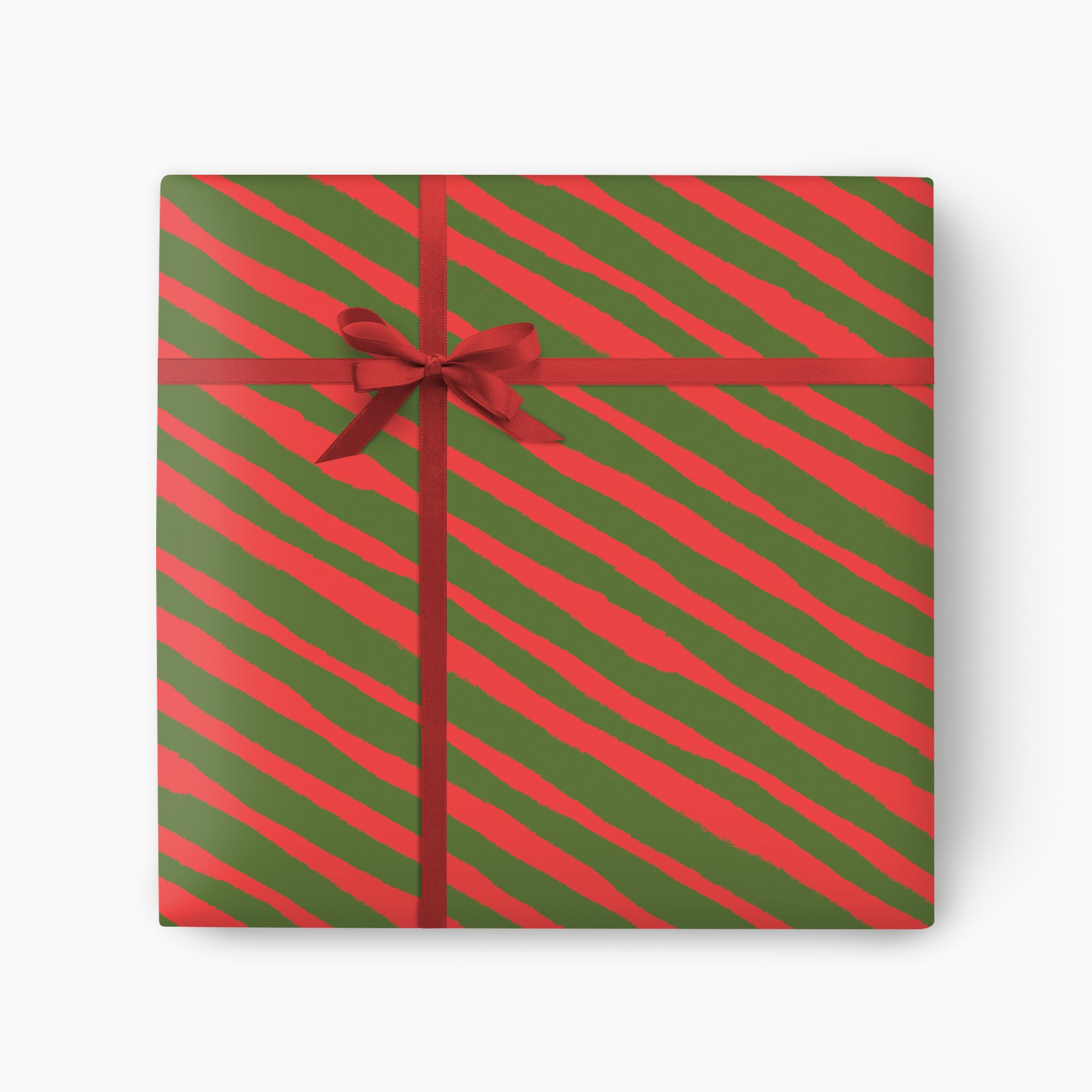 CWP069 - Bright Stripes Christmas Wrapping Paper
