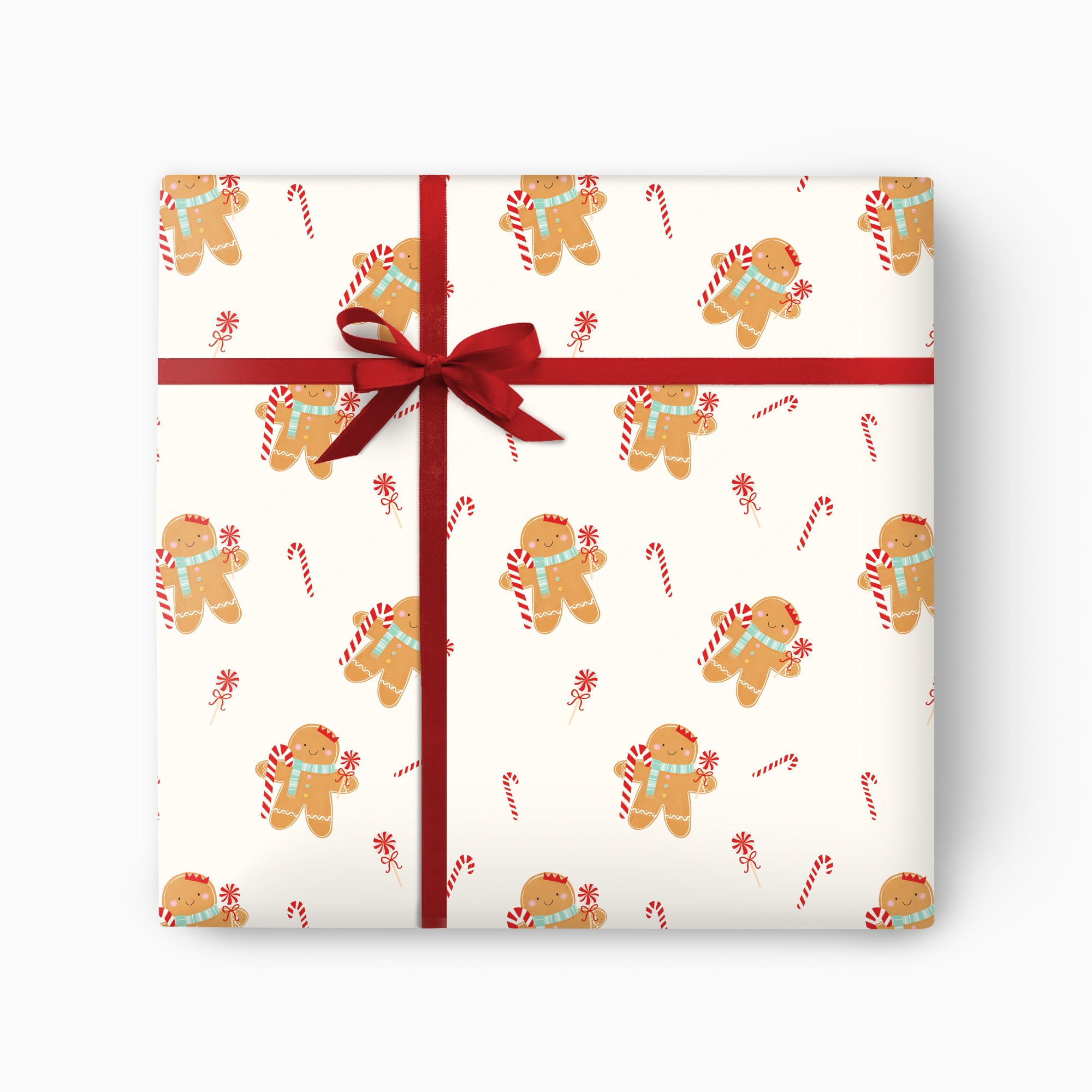 CWP074 - Gingerbread Christmas Wrapping Paper