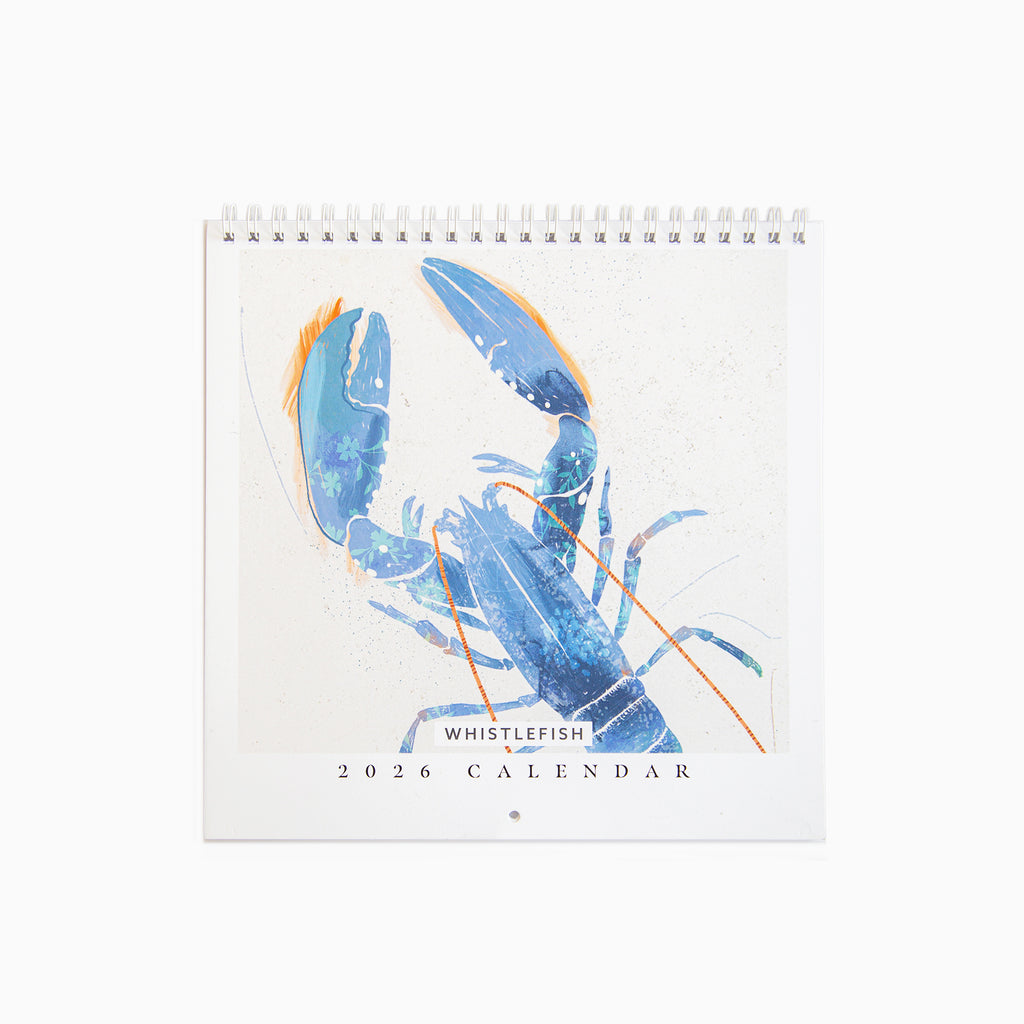 Calendar-WF2601CA - Seagrass 2026 Calendar-Whistlefish