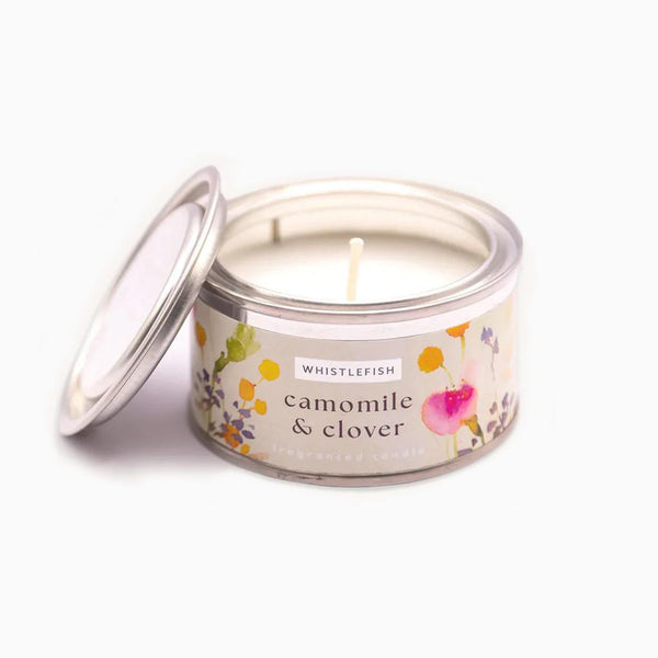 Candle-AF24PC - Camomile & Clover Paint Pot Candle-Whistlefish