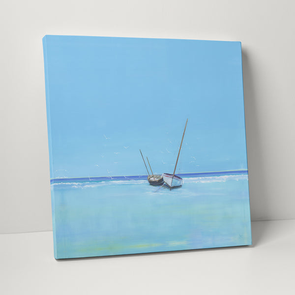 Canvas-ICC113 - Above The Tide Line Canvas-Iris Clelford