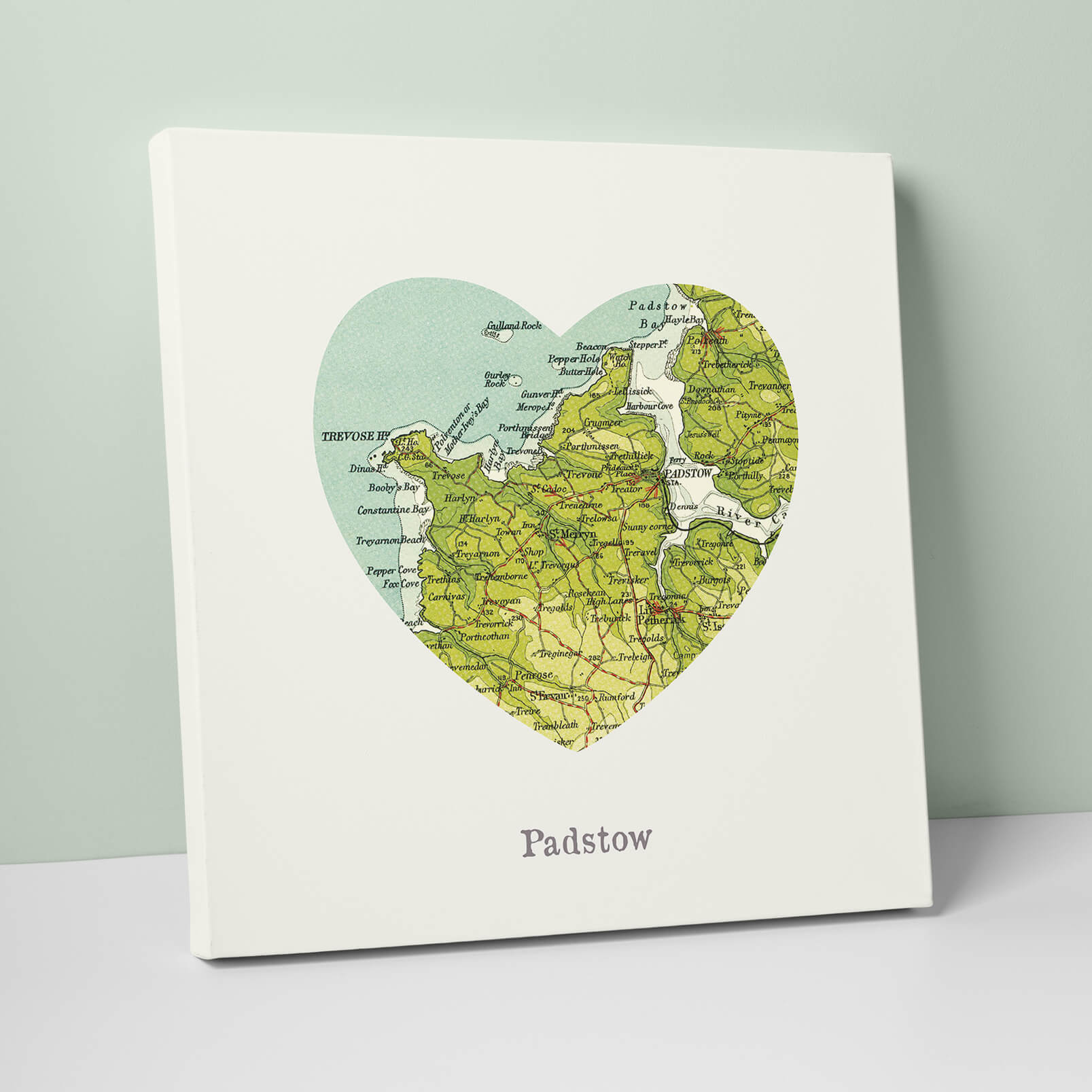 Canvas-RSC04 - I Love Padstow-Whistlefish