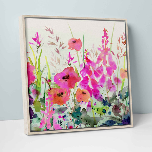 Framed Canvas - WFC101F - Beautiful in Pink Large Framed Canvas - Beautiful in Pink Large Framed Canvas - Whistlefish