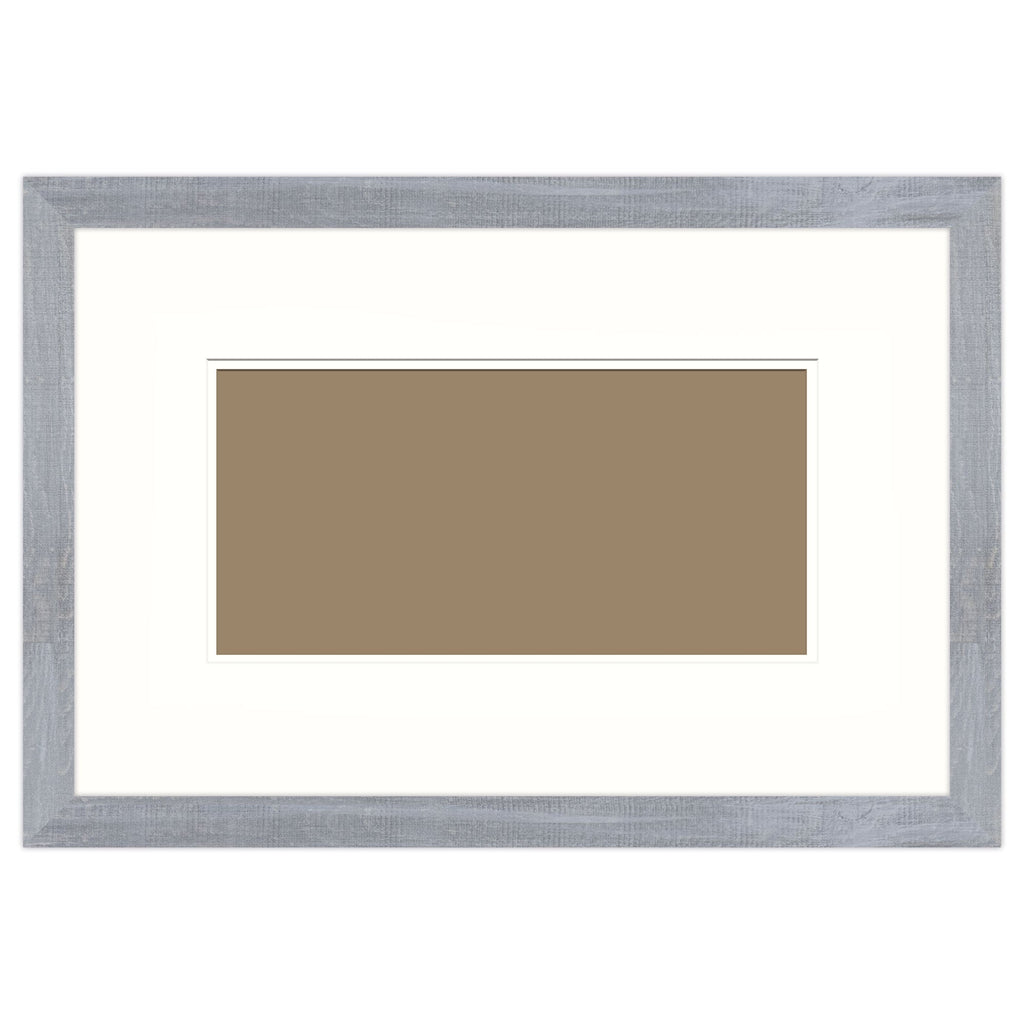 Card Frame - MD108 - 230 X 110 Slim Grey Card Frame - Grey Small Frame 230mm x 115mm - Whistlefish