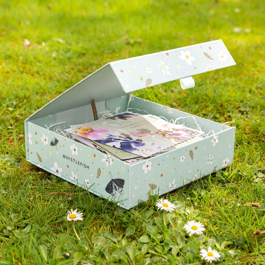 Card Gift Box-RF25MBXC - Celtic Rainforest Card Gift Box-Whistlefish