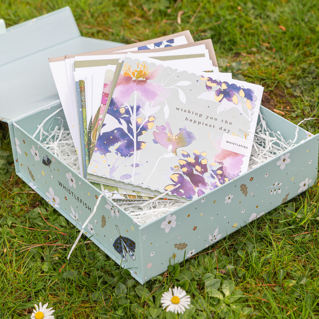 Card Gift Box-RF25MBXC - Celtic Rainforest Card Gift Box-Whistlefish