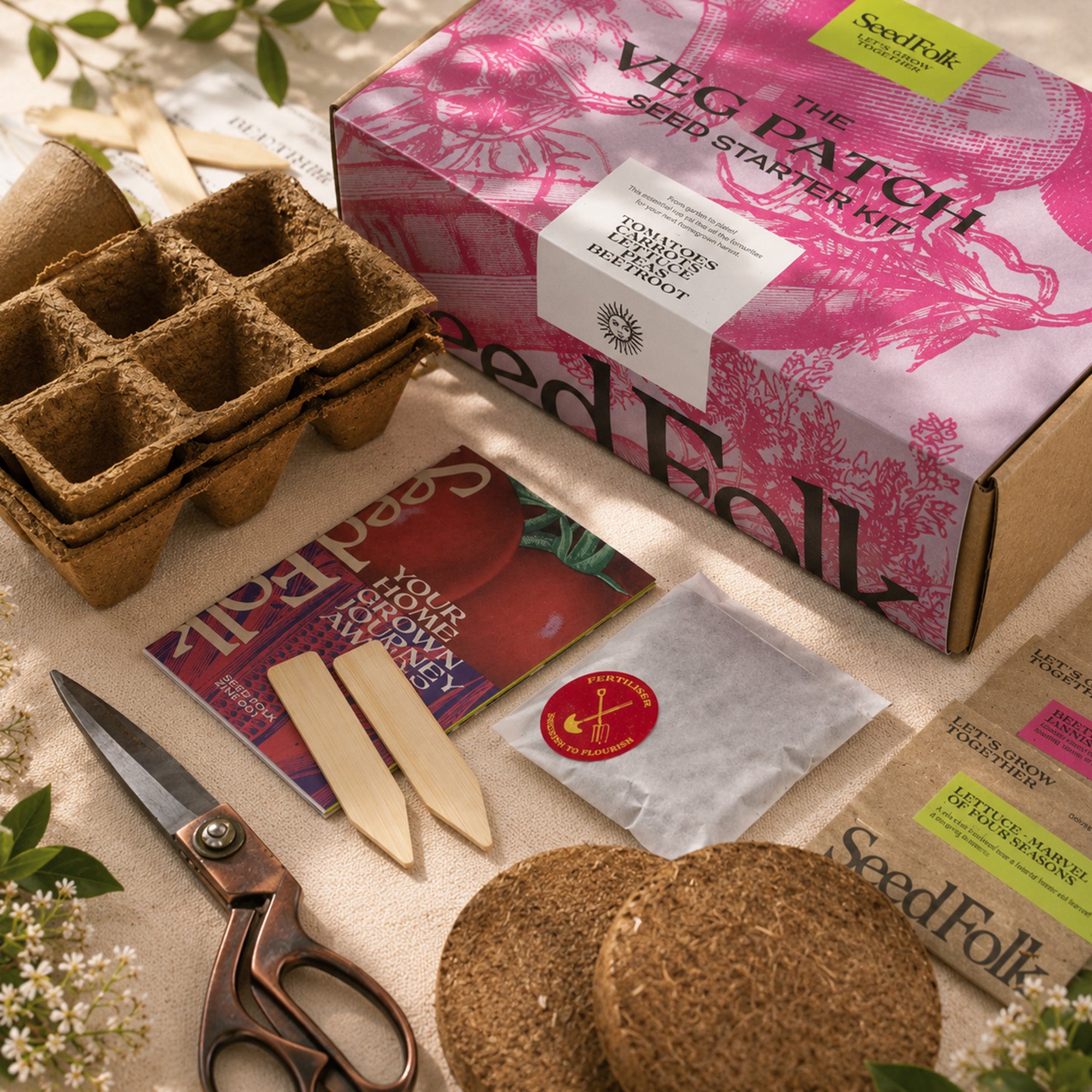Seed Starter Kit-SF-SK-VP - Veg Patch Starter Kit-Seed Folk