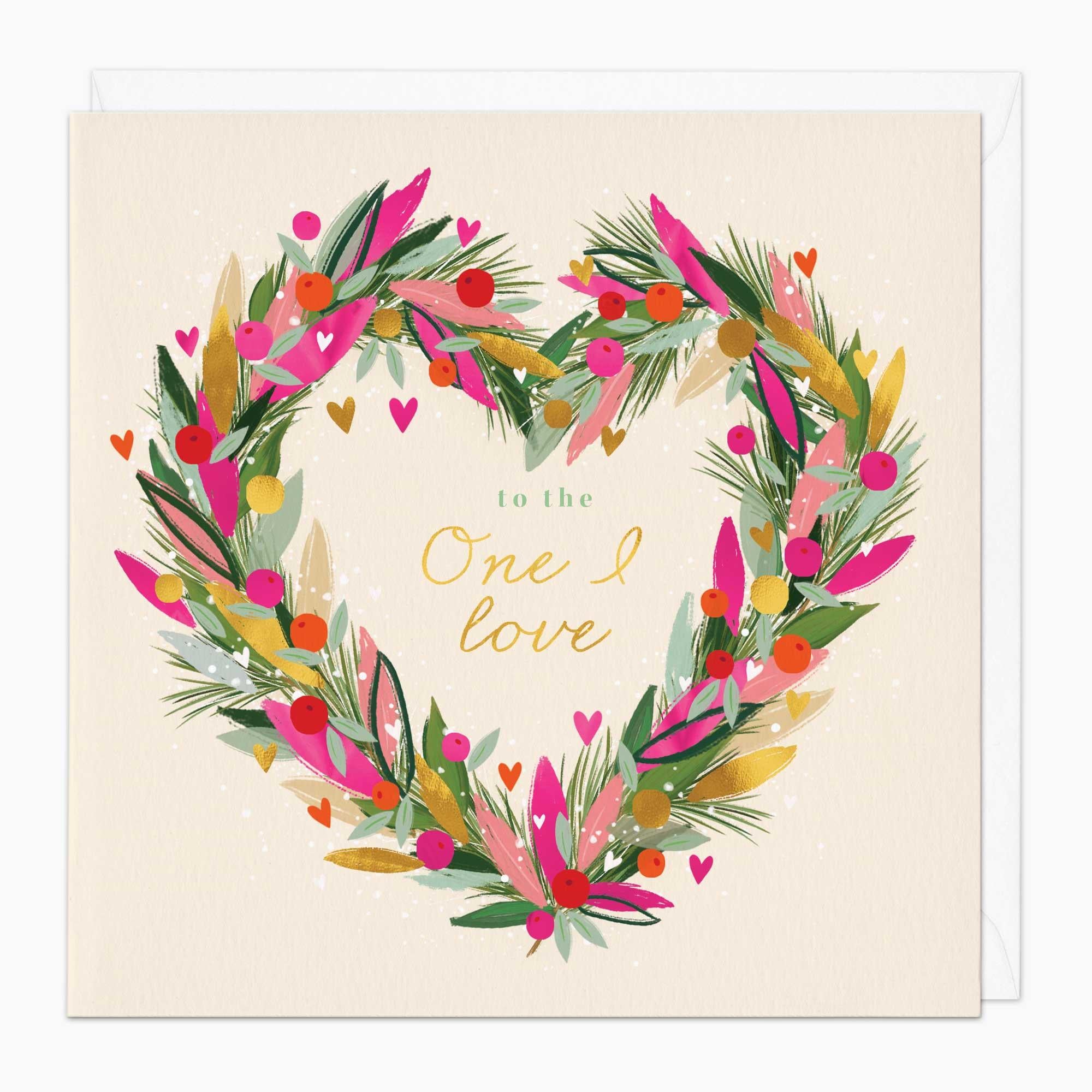 Christmas Card-XA061 - One I Love Christmas Card-Whistlefish