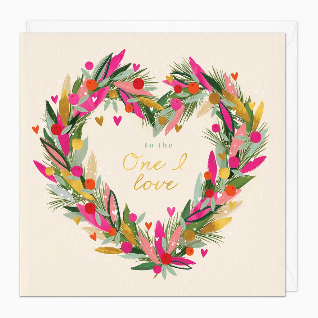 Christmas Card-XA061 - One I Love Christmas Card-Whistlefish