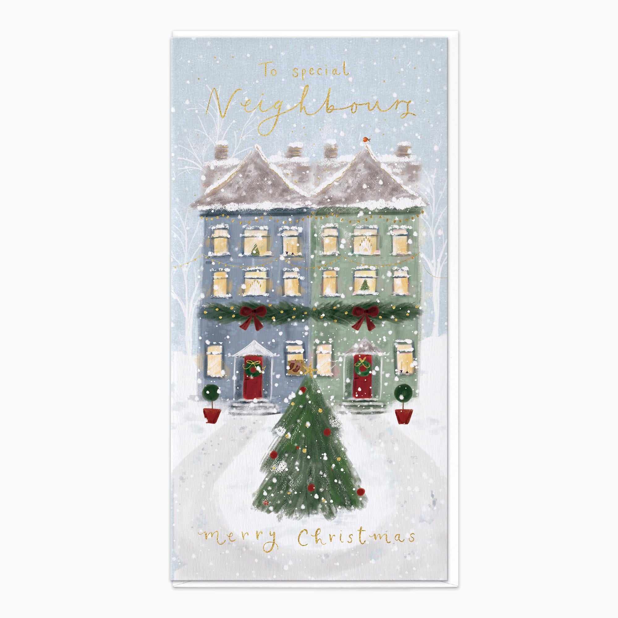 Christmas Card-XA125 - Special Neighbours Christmas Card-Whistlefish