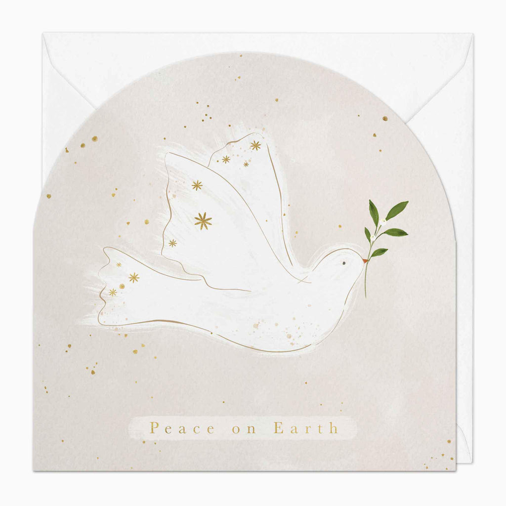 Christmas Card-XA138 - Peace On Earth Christmas Card-Whistlefish