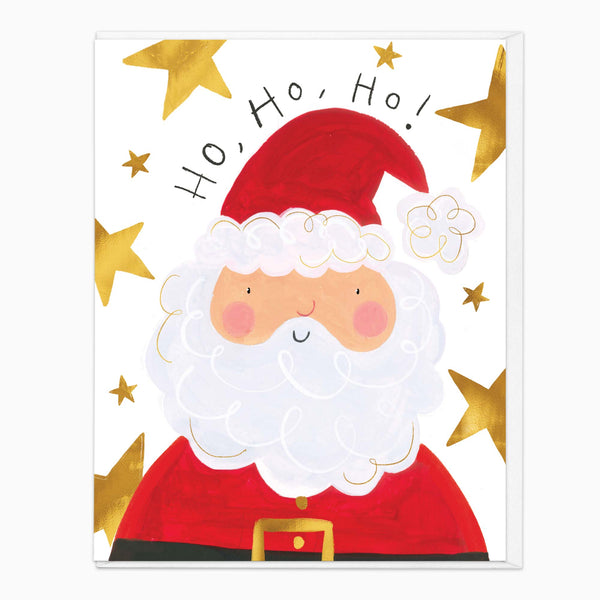 Christmas Card-XA325 - Santa Christmas Card-Whistlefish
