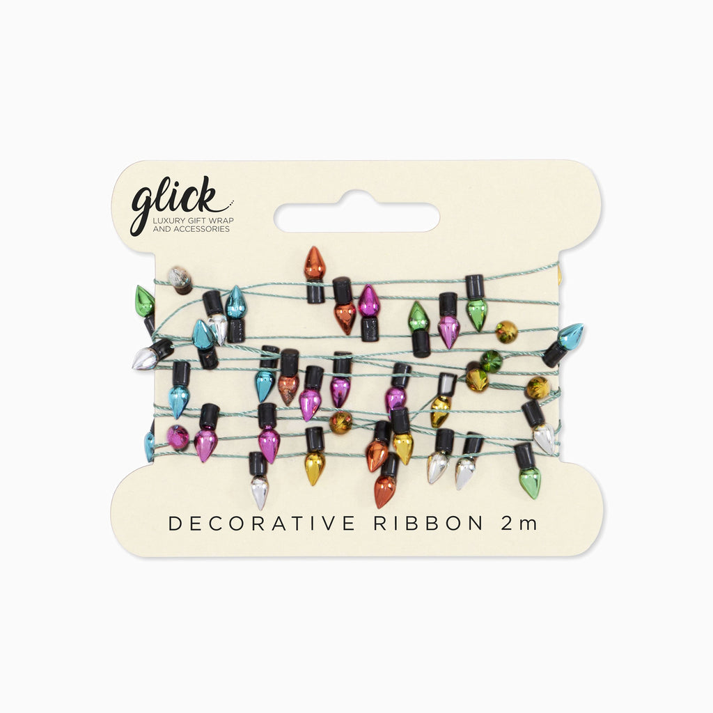 Christmas Decorations-RX21 - Christmas Lights Gift Dressing (2m)-Glick