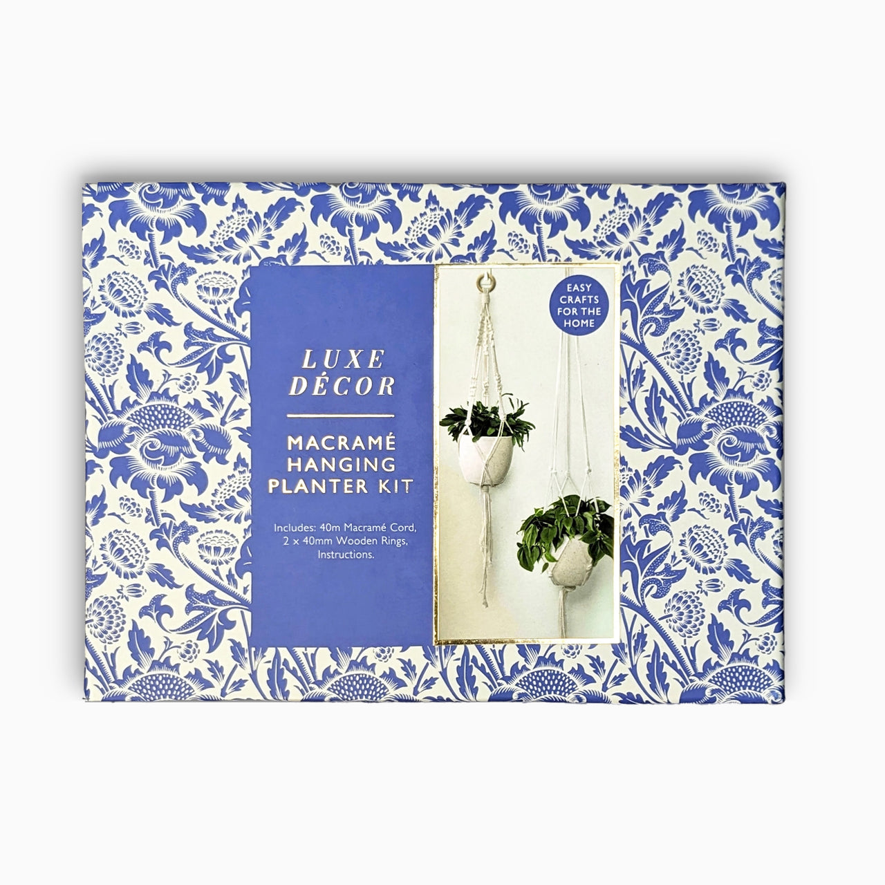 Craft Kit-RFS14482 - Macrame Hanging Planters Craft Kit-Robert Frederick