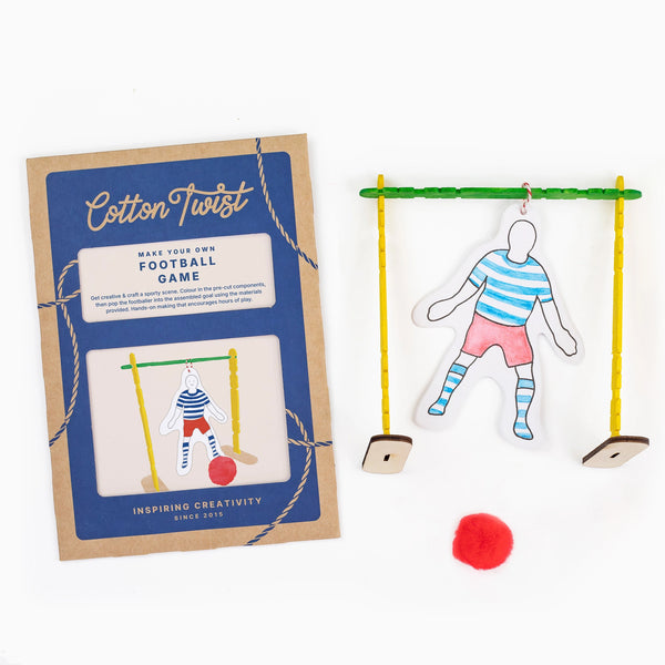 Craft Kit-SQ2542823 - Make Your Own Football Game Kit-Cotton Twist