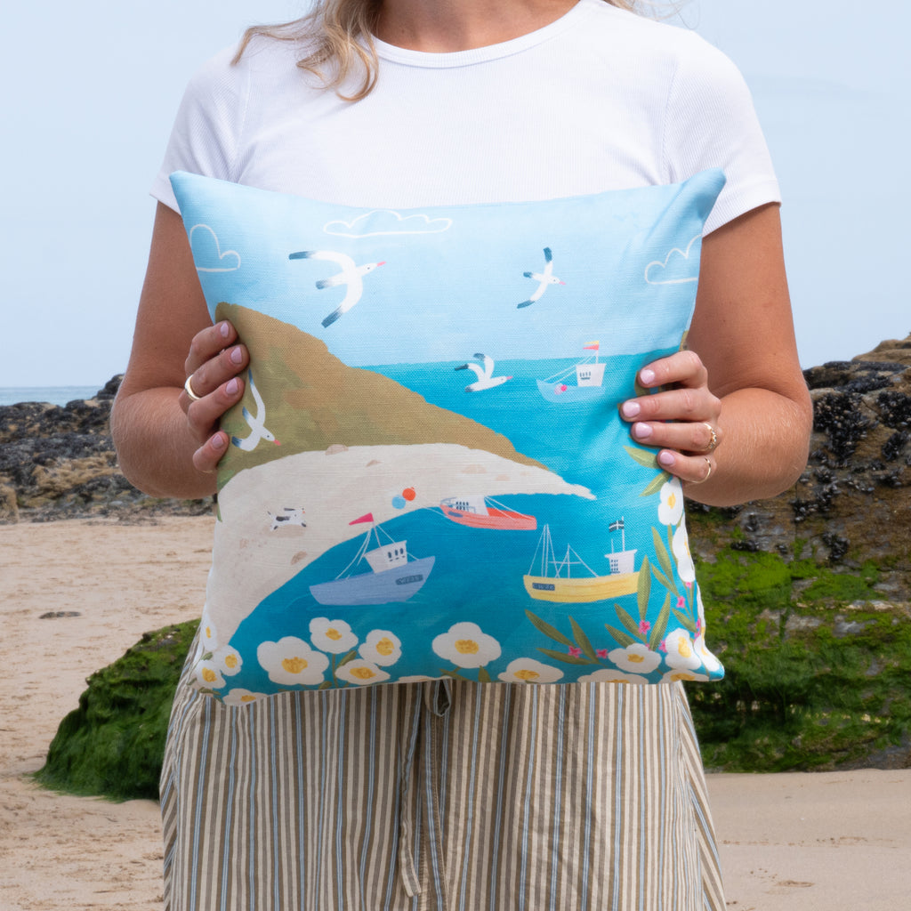 Cushion-WCU39 - Cornish Coastal Boats Cushion-Whistlefish