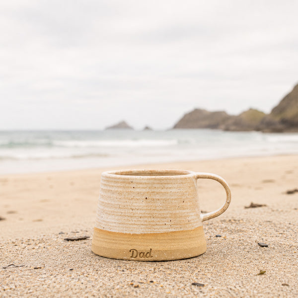 Mug-SAM04 - St Agnes Dad Mug White-St Agnes Mugs